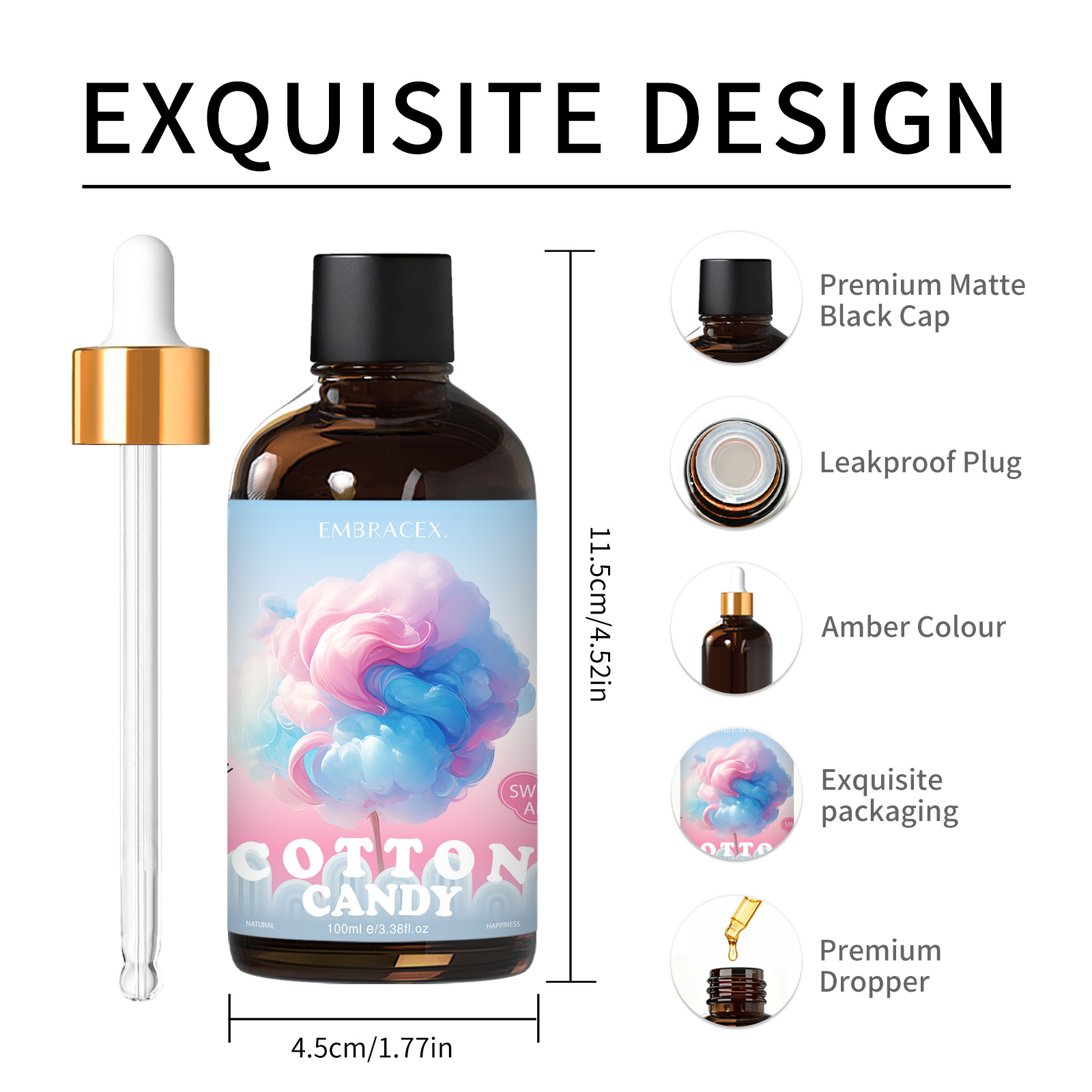 100ml Cotton Candy Fragrance O - Perfume Fragrance Oil 评论和价格